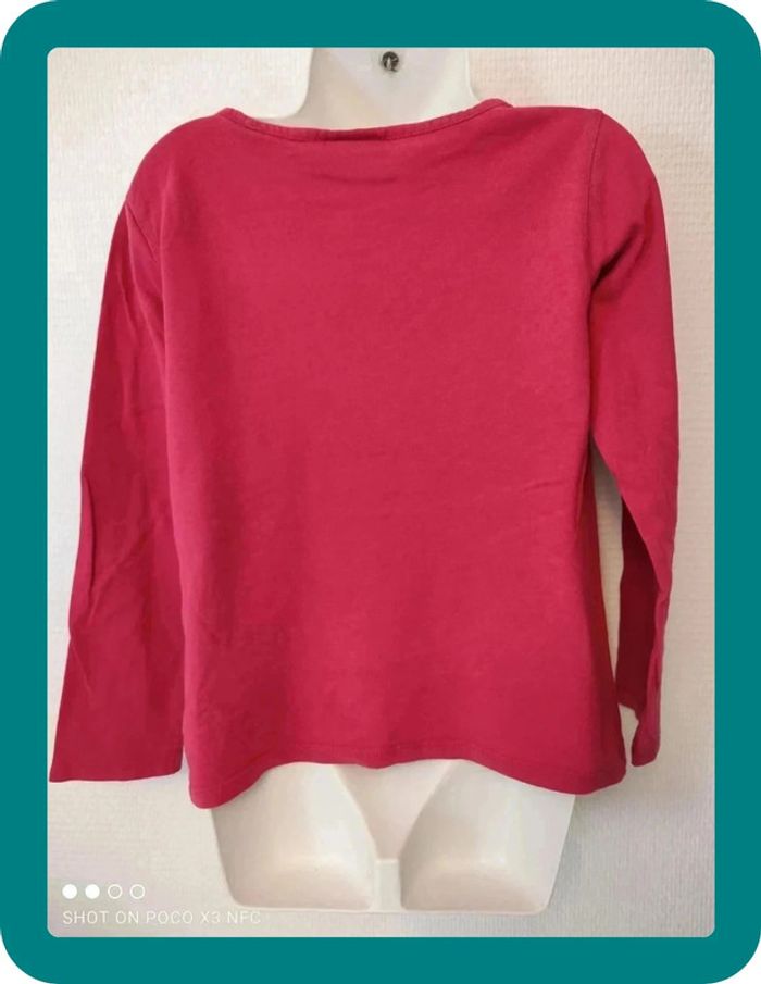 Tee shirt Bordeaux hiboux 7 ans Sergent Major - photo numéro 2