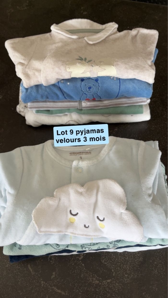 Lot pyjamas garçon