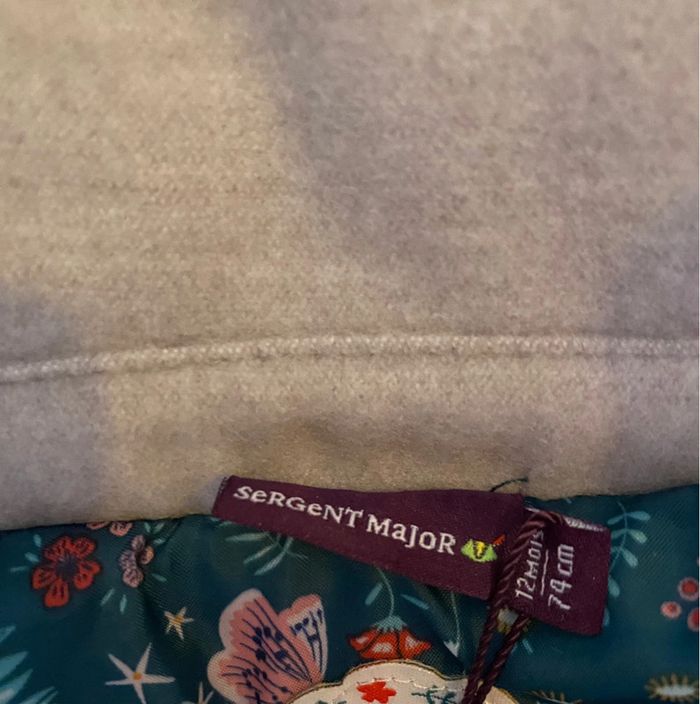 Manteau gris Sergent Major - 12 moos - jamais porté - photo numéro 3