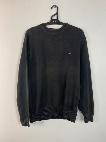 Pull noir Tommy Hilfiger taille M