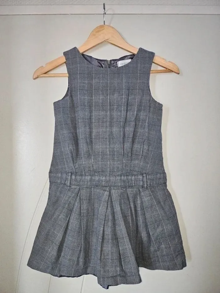 Robe grise Okaidi 8 ans