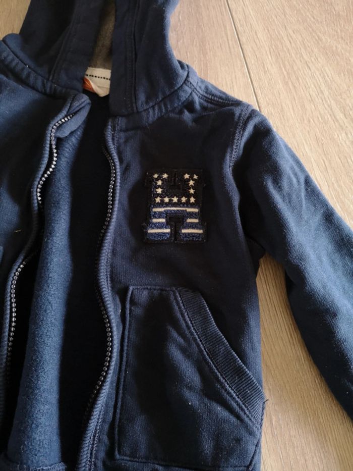 Veste sweat tape à l'œil 5ans - photo numéro 2