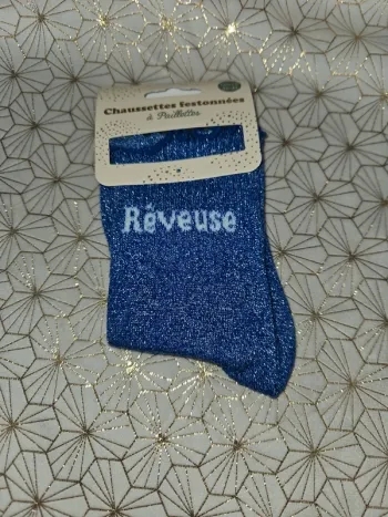Chaussettes festonnées rêveuse