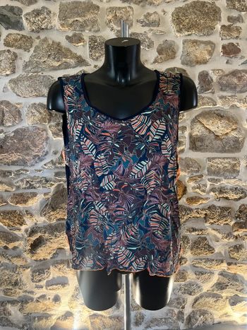 Débardeur fleurie Thalassa taille 4