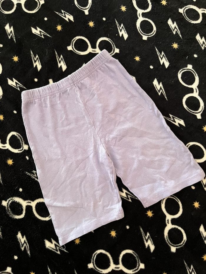 Cycliste fille violet 6 ans