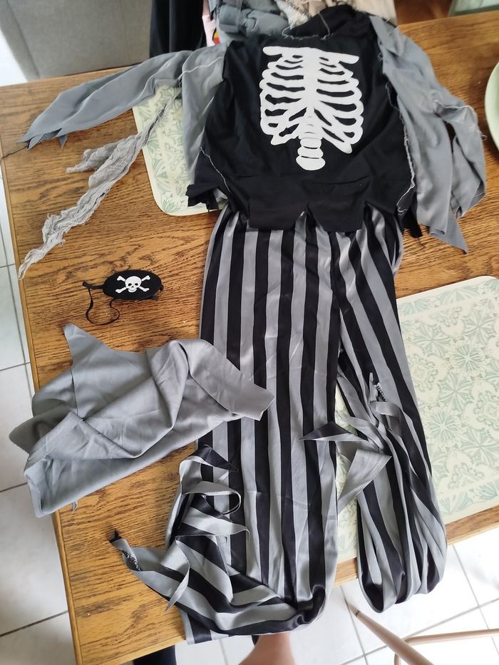 Déguisement halloween squelette 7-10 ans - photo numéro 5