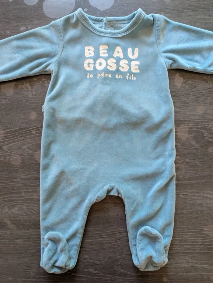 Pyjama beau gosse de père en fils