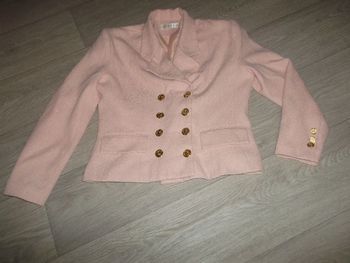 Veste PROMOD rose boutons dorés taille 40 TBE