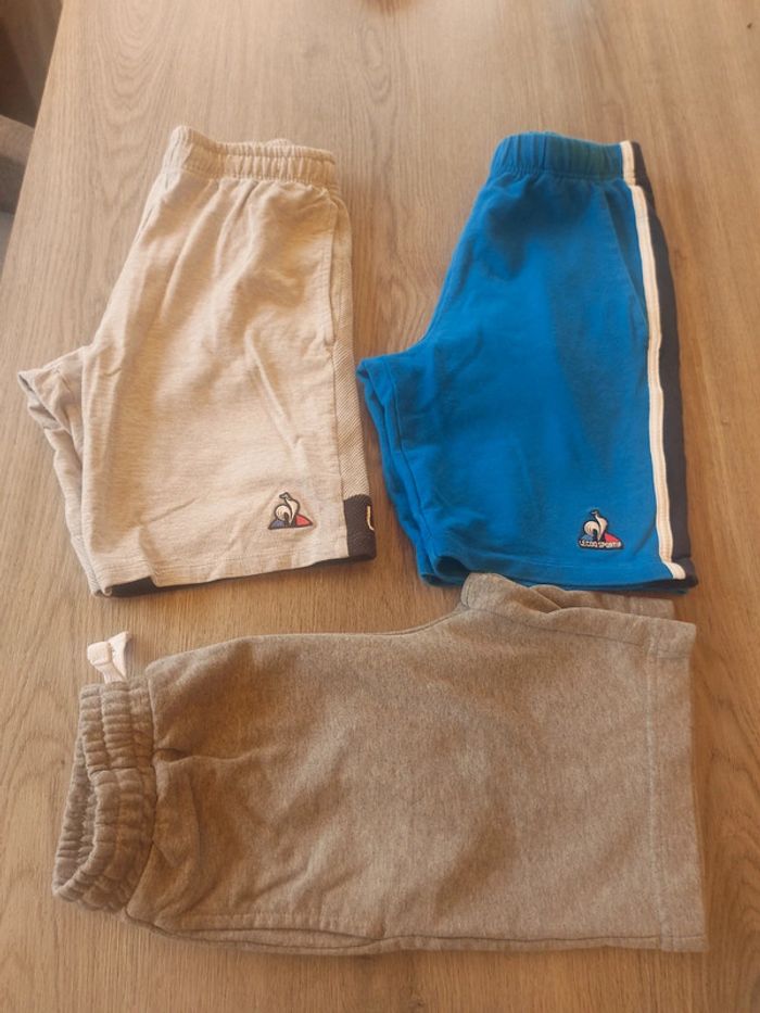 Lot 3 shorts 14 ans coq sportif