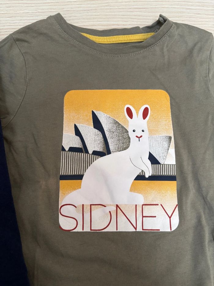 Lot de 2 t-shirt manches longues Obaibi - photo numéro 3