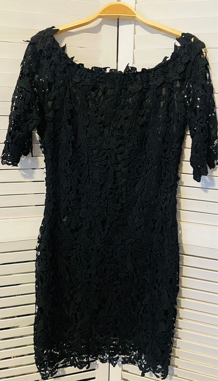 Robe dentelle noir May by shining star - photo numéro 3