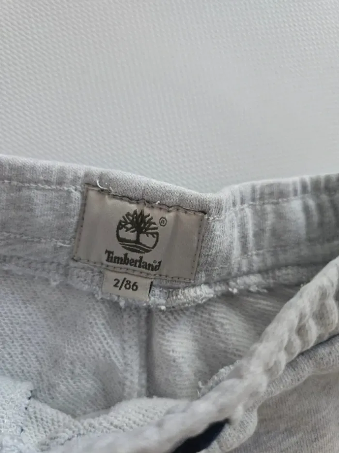 Short coton gris timberland - photo numéro 3