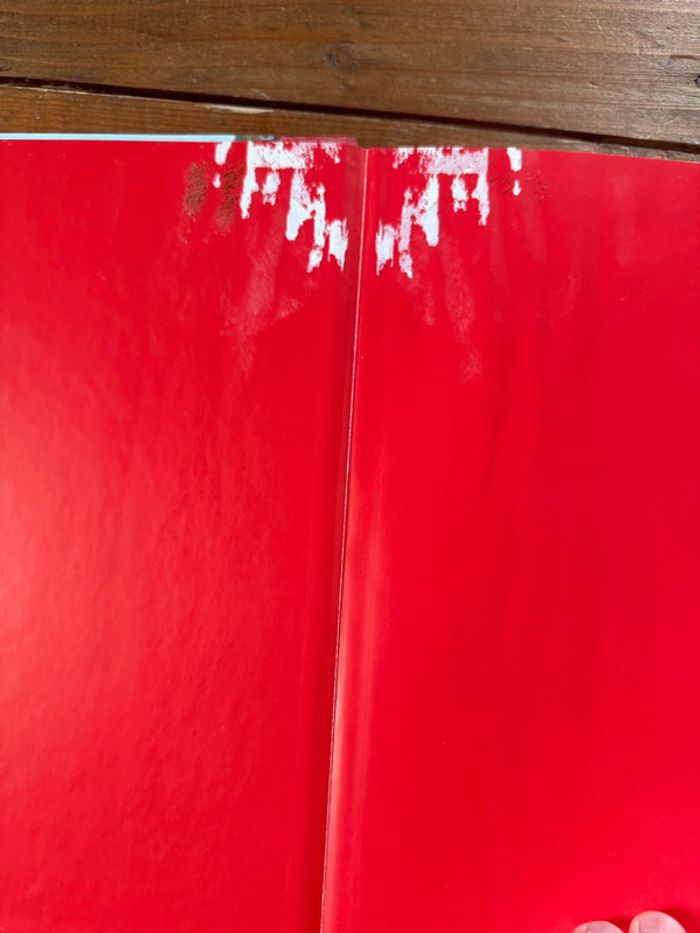 Moyen 1 - Livre édition limitée reliure rouge Caroline dans les Alpages Pierre Probst bd - photo numéro 4