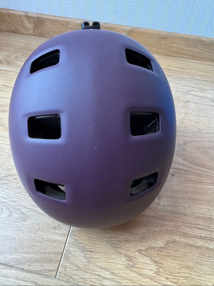 Casque de vélo ville adulte violet - photo numéro 2