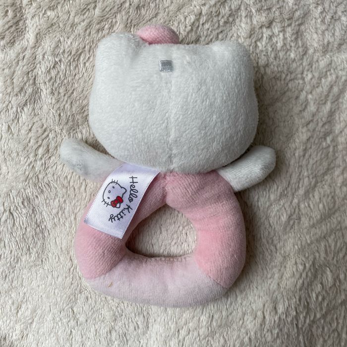 Doudou hochet sonore Hello kitty Sanrio - photo numéro 2