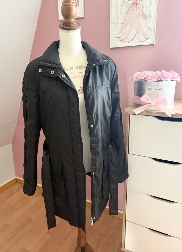 Manteau long noir - photo numéro 8