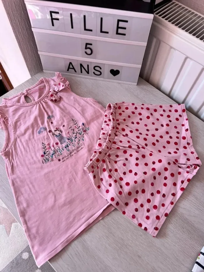 Pyjama été sergent major 5 ans