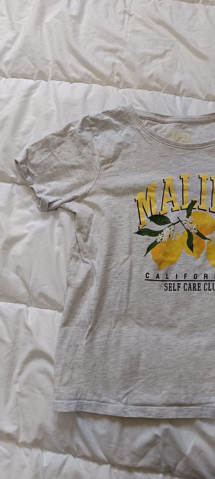 T-shirt gris taille 11/12 ans - photo numéro 3