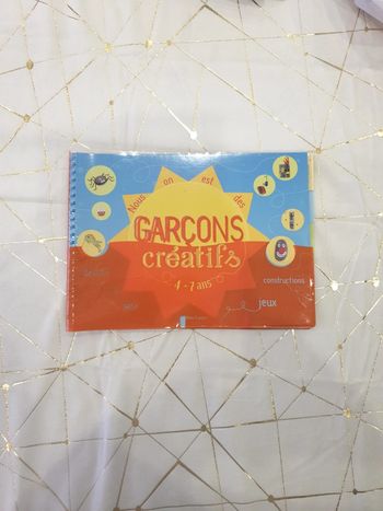 Livre Garçons créatifs 4-7ans