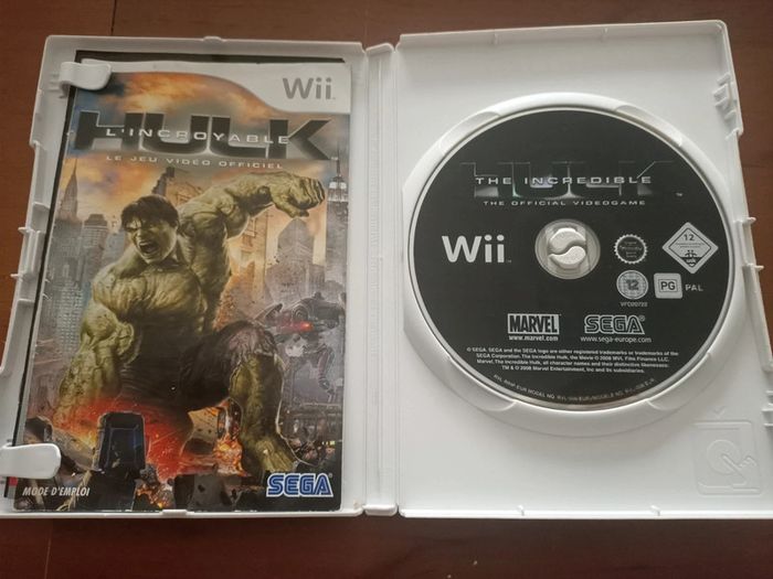 Jeu vidéo Nintendo Wii l'incroyable hulk le jeu officiel - photo numéro 3