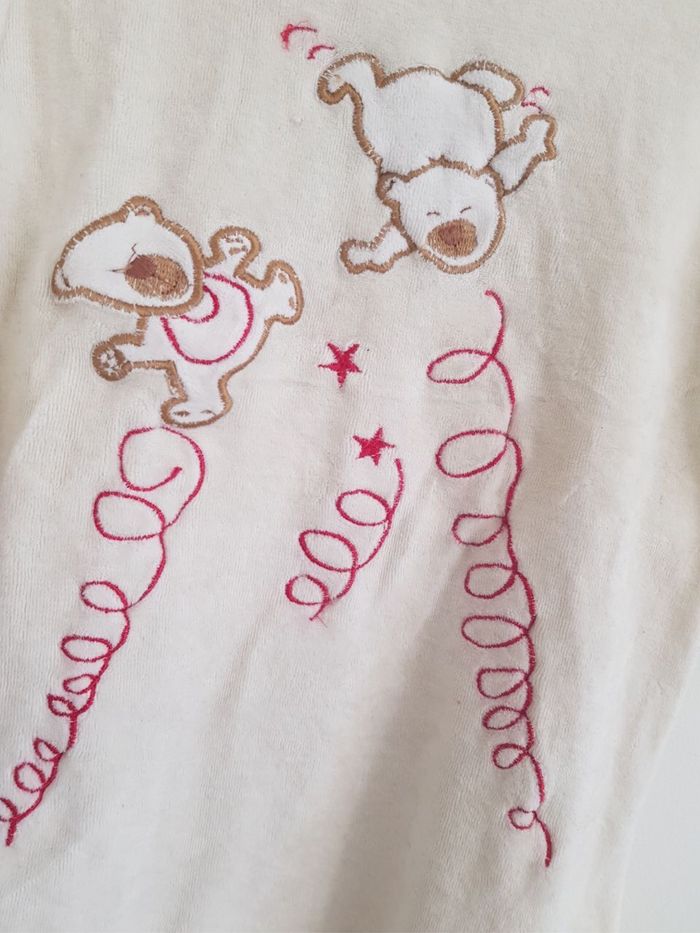 Pyjama en velours taille 6mois - photo numéro 2