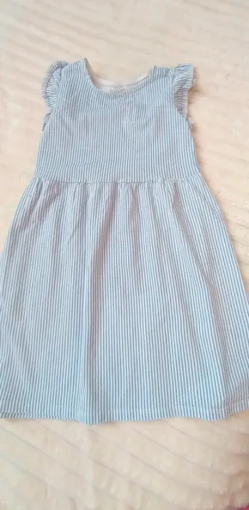Robe 134 à 140 cm bleue