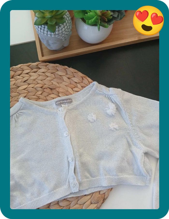 Boléro/gilet Vertbaudet Taille 6 ans🌼🌿 - photo numéro 2