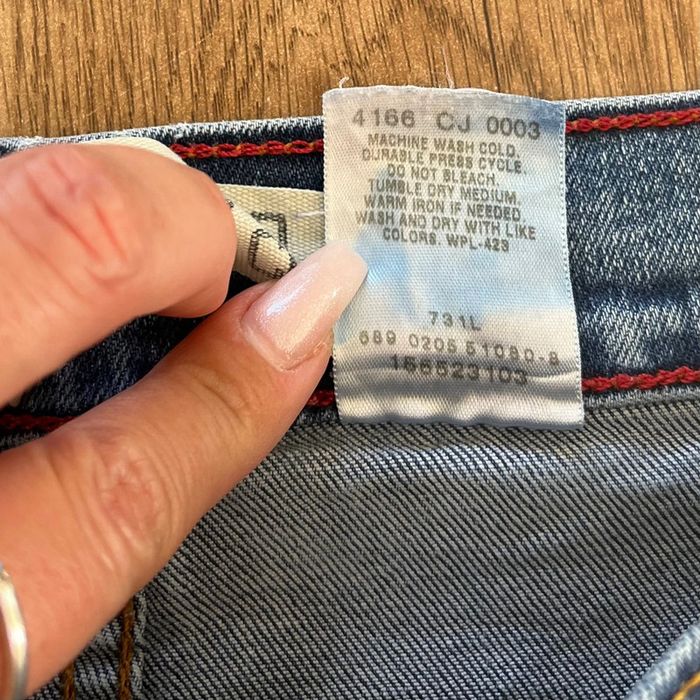 Jean/pantalon bleu Levi's 550 Classic Relaxed Bootcut, homme, taille W 35 (44 taille française) - photo numéro 8