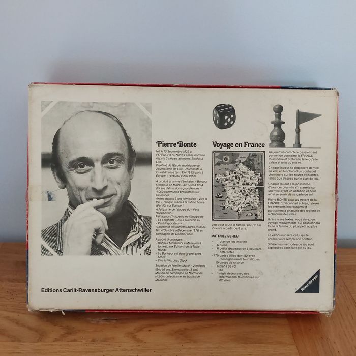 Voyage en France avec Pierre Bonte / Ravensburger - photo numéro 2