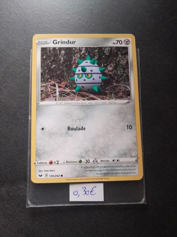 Carte Pokémon Grindur 130/202