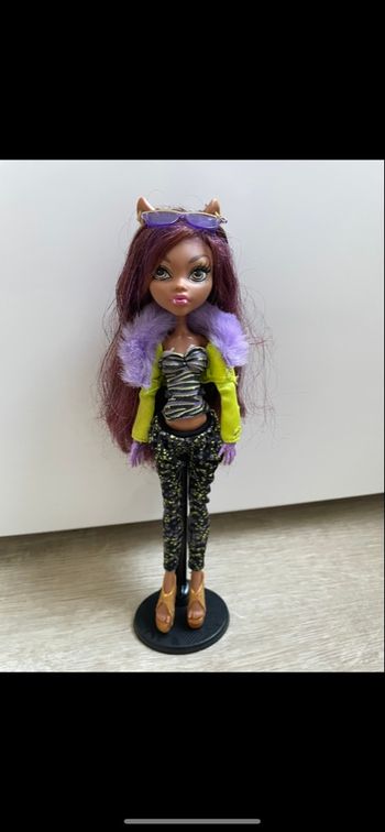 Tenue Monster High Clawdeen Wolf Maul Session (accessoires)