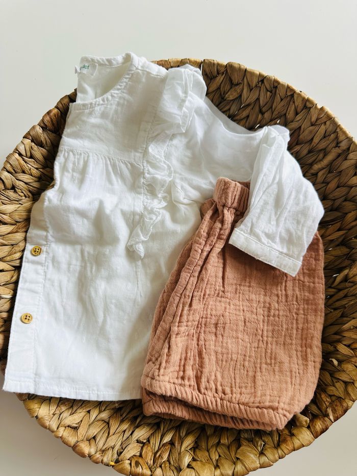 Lot de vêtements fille 9 mois été - photo numéro 6