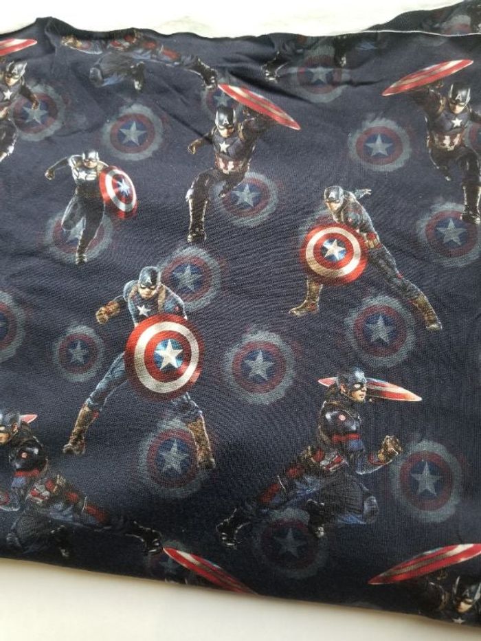 Tissu Jersey Captain America