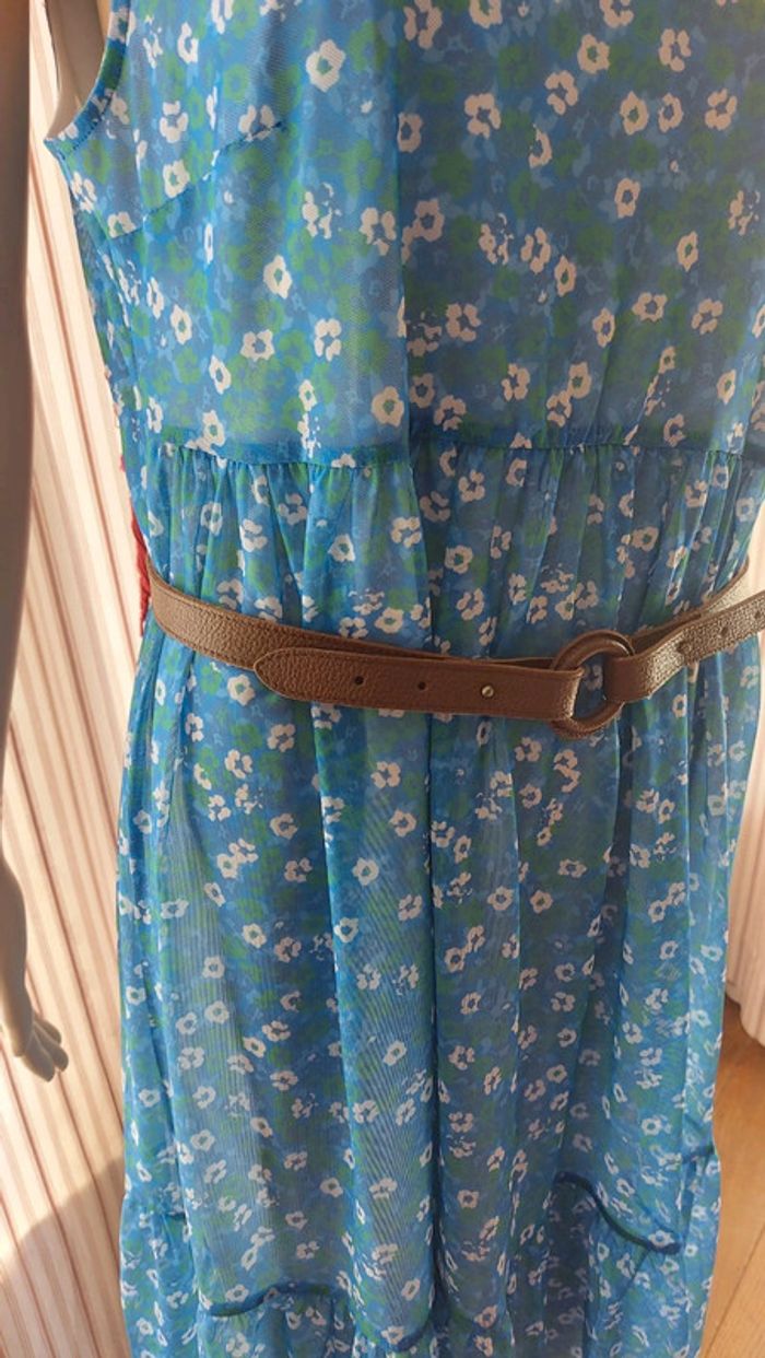 Ceinture 1un2deux3trois marron en cuir 80cm - photo numéro 6