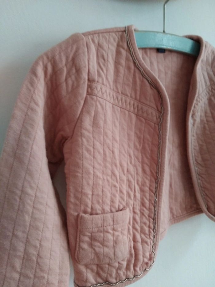 Veste gilet élégante rose - photo numéro 2