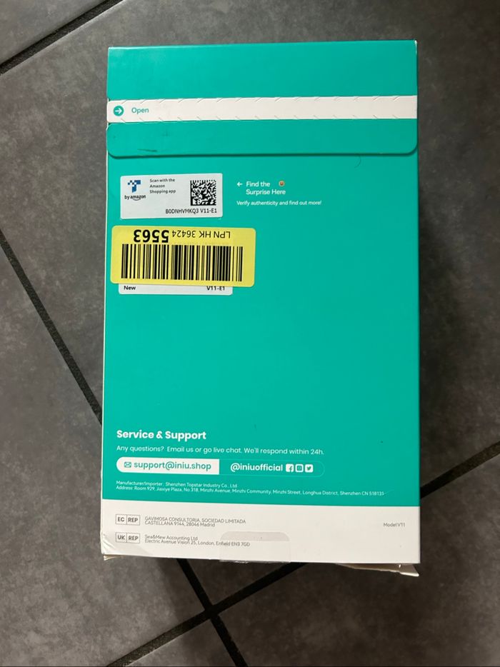 Chargeur voiture INIU magsafe 15w QI2 NEUF - photo numéro 2