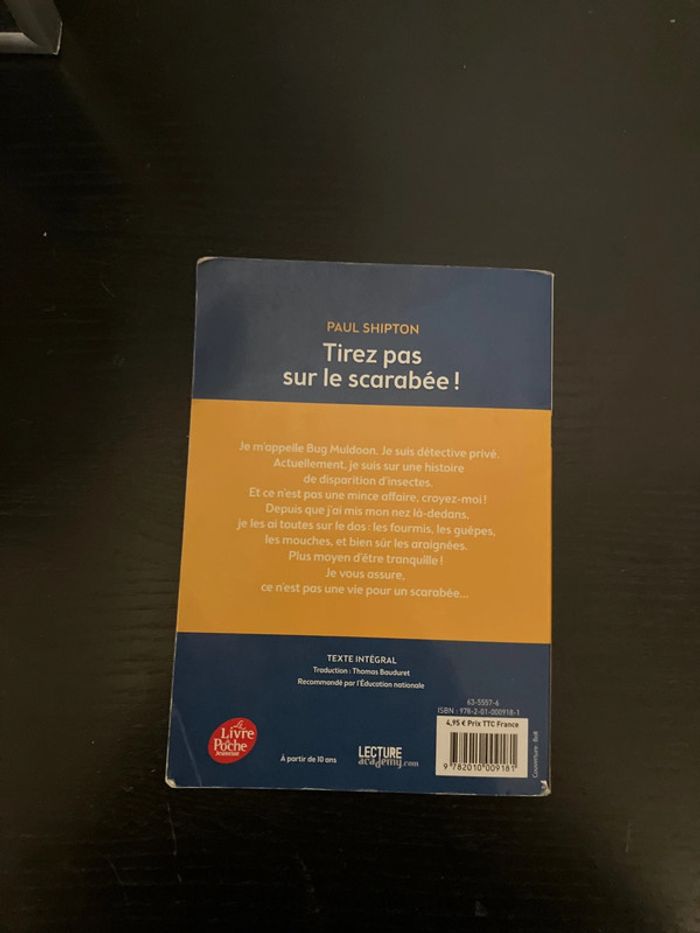 Livre. Ne tirez pas sur le scarabée ! - photo numéro 3