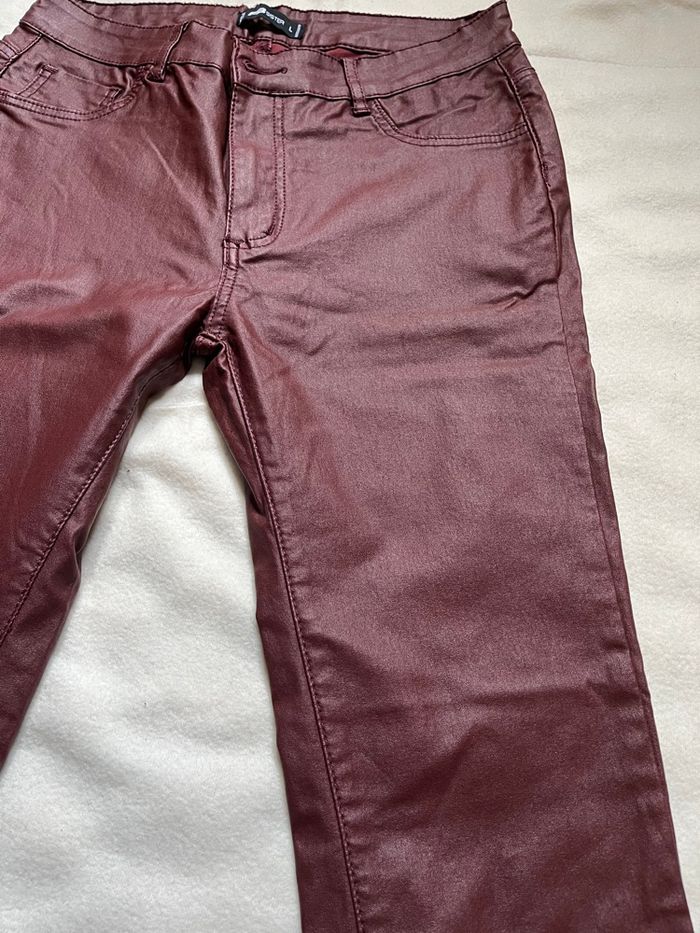 Pantalon simili cuir L - photo numéro 4