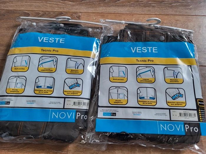 Lot de 2 vestes de travail Multipoches Novipro en L neuve 🏷 - photo numéro 3