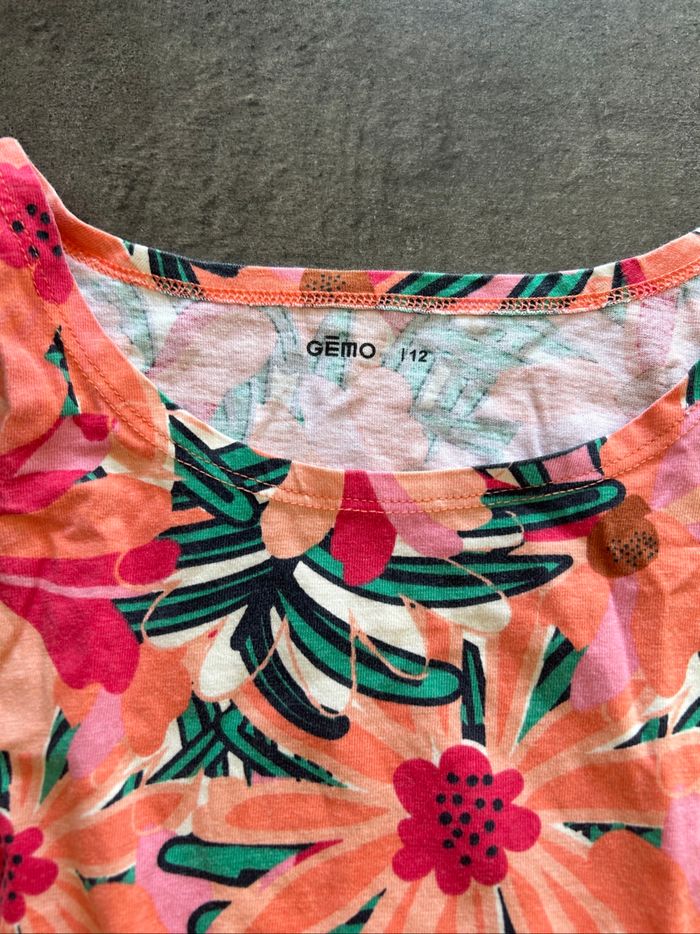 Ensemble haut et sort fleuri - photo numéro 2