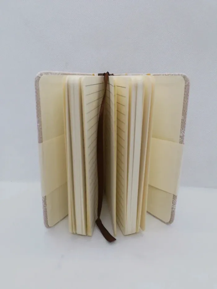 Carnet A6 bohème motif fleuri marguerite - photo numéro 2