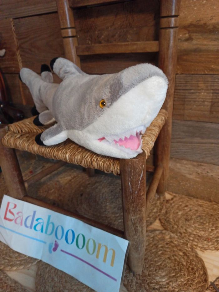 Peluche requin Nausicaa tbe - photo numéro 2