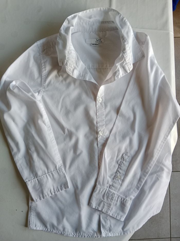 Chemise blanche 10 ans