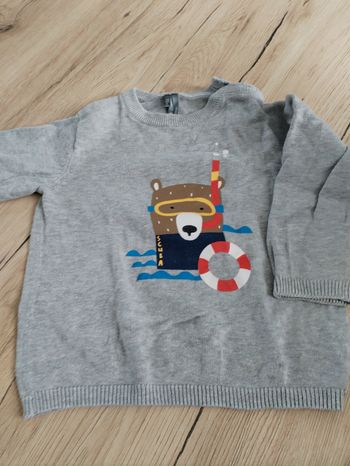 Pull fin bébé