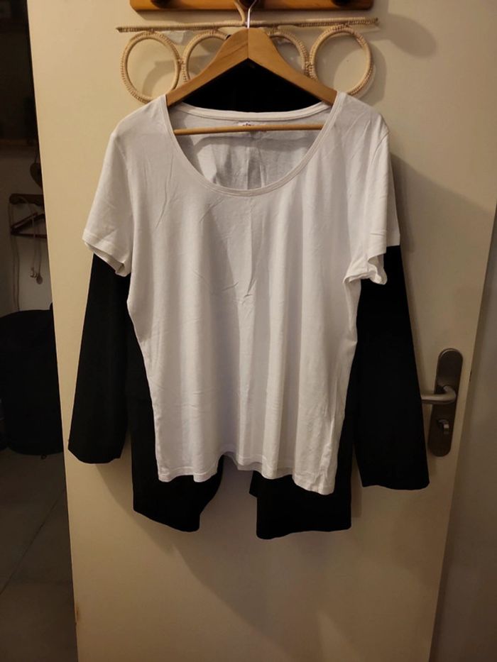 Beau t-shirt blanc - photo numéro 2