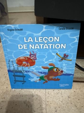 Livre la leçon de natation 