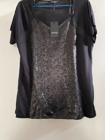 TEE shirt à sequins Burton taille M valeur 45e