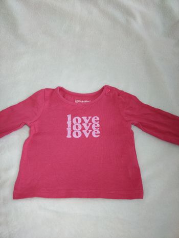 T-shirt manches longues 3 mois