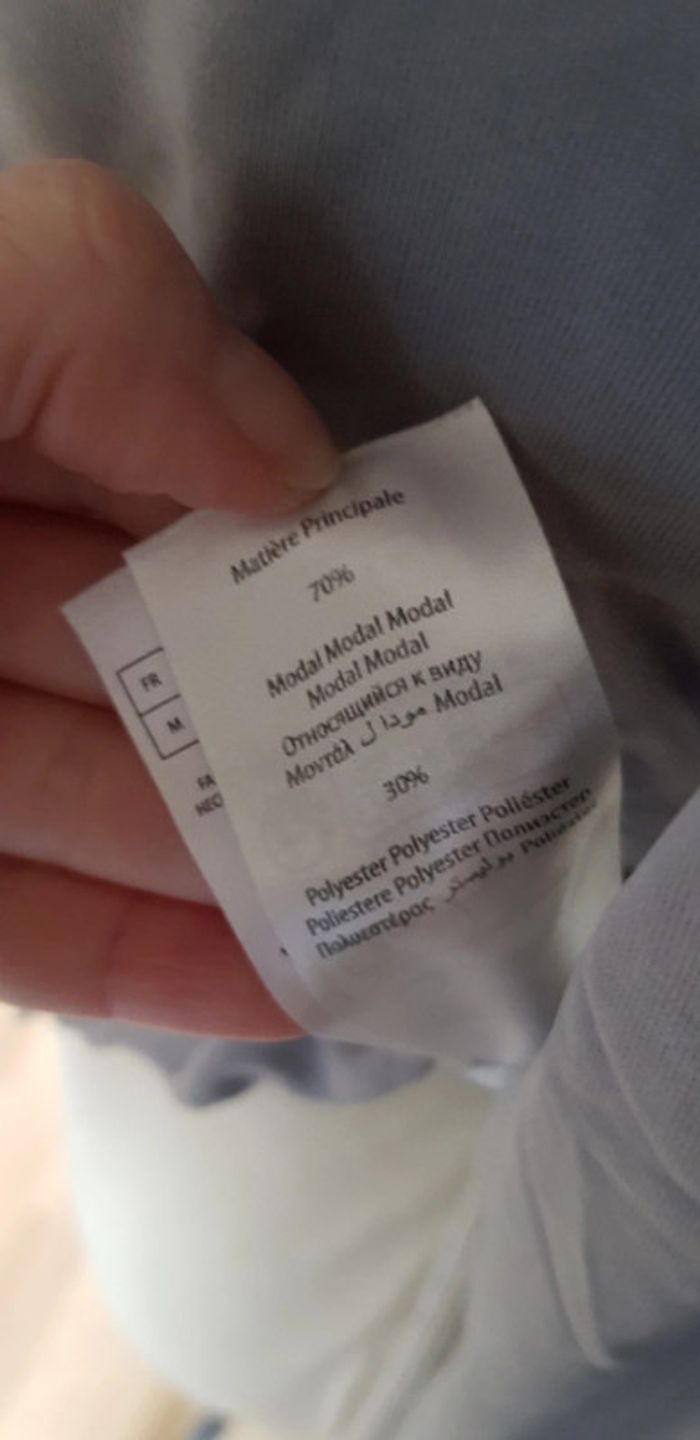 Tee shirt manches longues naf naf M - photo numéro 5