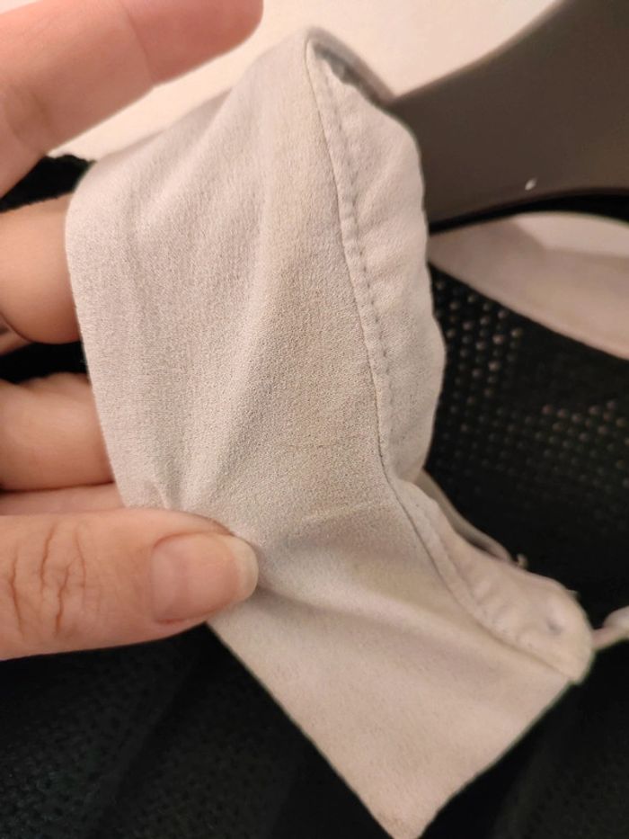 Pull 2 en 1 vert et blanc avec perles t. L Gemo - photo numéro 6